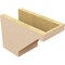 Ekena Millwork 6in. W x 8in. H x 12in. L Burlington Woodgrain TimberThane Rafter Tail, Primed Tan RFTUR06X08X12BURRCPR - alternate 2